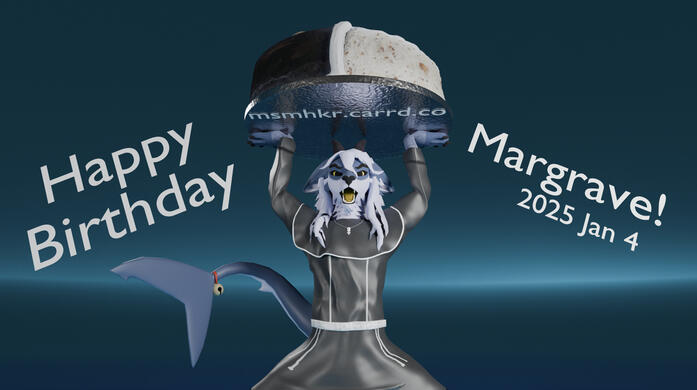 Happy Birthday Margrave 2025
